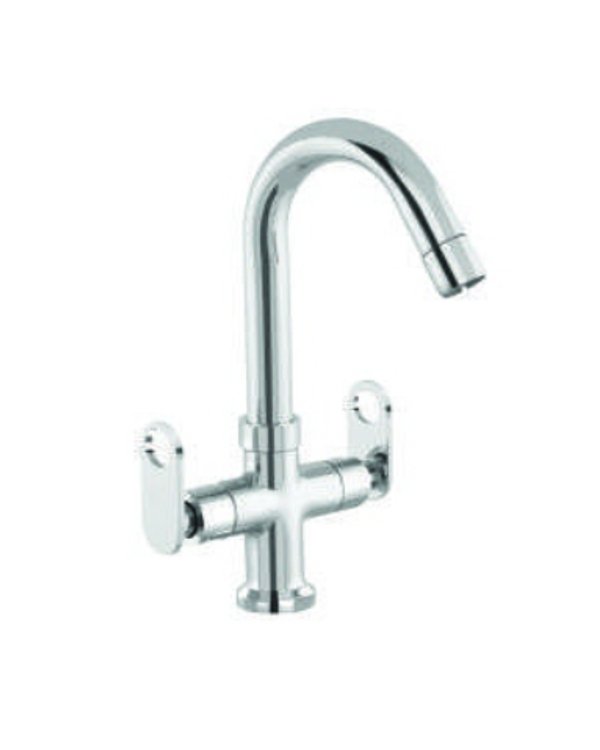 center hole basin mixer